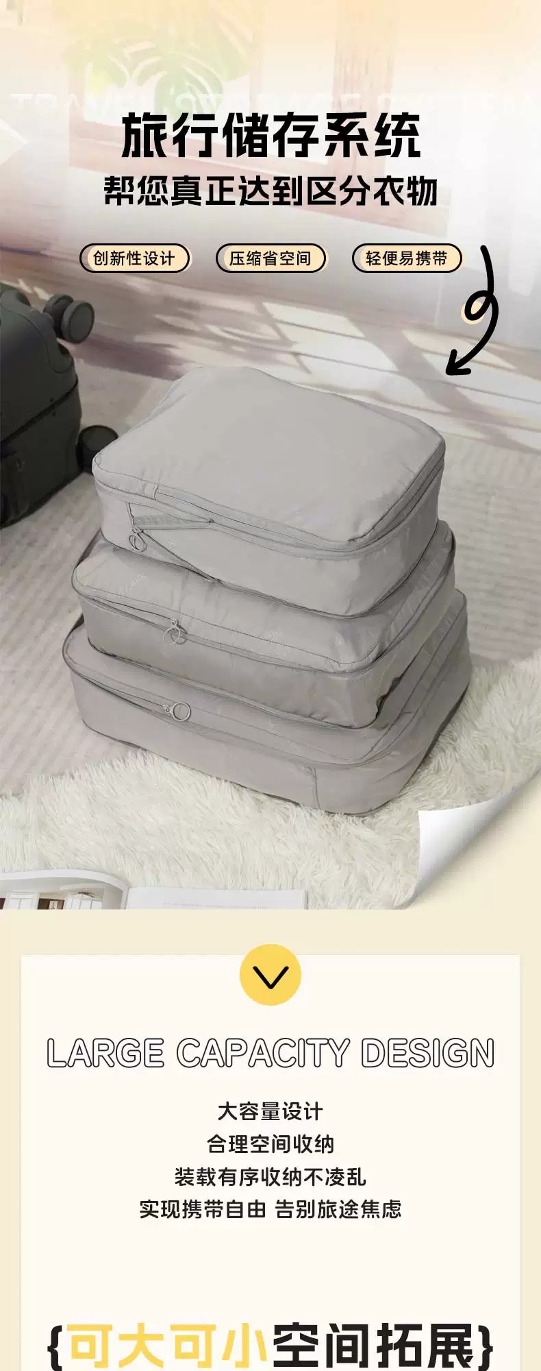 旅行收纳袋 产品详情图